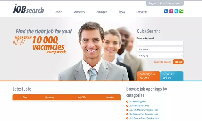 Jobs Board PHP